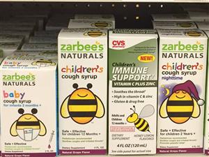 Sirô Trị Ho, Tiêu Đàm Cho Trẻ Em Zarbee’s Naturals