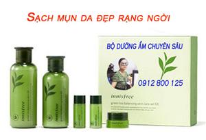 Bộ Dưỡng Ẩm Chuyên Sâu Từ Tinh Chất Trà Xanh Innisfree Green Tea Balancing Skin Care Set Ex